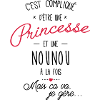 princesse et nounou