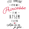 Princesse et atsem