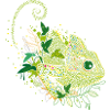 un caméléon