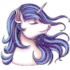 Einhorn mit Glitzer
