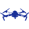 Drohne blau