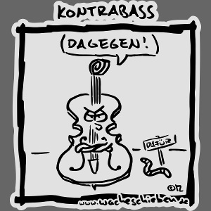 Kontrabass (dagegen) bg