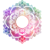 Mandala No. 4 Rainbow