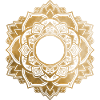 Mandala No.4 Gold
