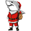 Father Sharkmas / Santa Shark
