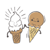 Meilleurs amis - la glace