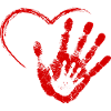 Hand on heart