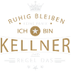 Kellner T-Shirt Ruhig bleiben