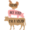 Friends Eating Vegan