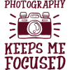 Photography keeps me focused