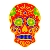 Ancient Skull Art Design