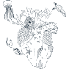 Heart of the Sea (Lineart)