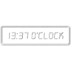 1337 O Clock White