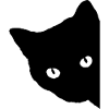 Cat silhouette
