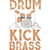 Drum design brown