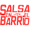Salsa en el Barrio red - Salsa Dance Shirts