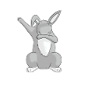 Dancing Rabbits - Rabbit Dabbing Dancing