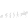 L'évolution de l'équitation