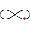 Star infinity symbol infinity sign