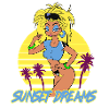 Sunset Dreams Pinup Pink