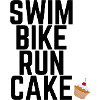 Swim Bike Run Cake