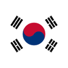 Nationalflagge von Südkorea