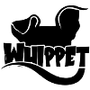 Silhouette Whippet - Noir