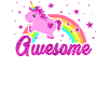 Funny Birthday Unicorn: Awesome Since 1985