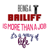 Being a bailiff