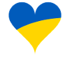 UKRAINE PRIDE HEART T-SHIRT