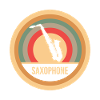Saxophone Retro