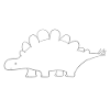 Stegosaurus Lines