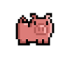 Retro pig
