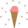Glace aux coeurs