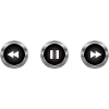 Audio control buttons