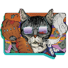 Crime Cat in Shades