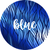 Blue Circle - water reflection