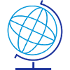 Geometric Globe Line Art