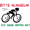 Radfahrer bitte klingeln!