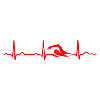 ECG HEATING SWIMMER Red
