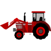 Red tractor