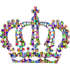 Regenbogen Bunte Krone