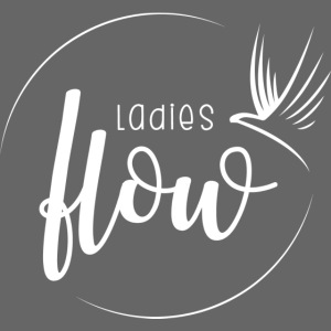 Ladies Flow LO Logo White