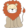 Cuddly Lion Cartoon