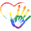 RAINBOW HAND IN HAND