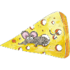 Cheese crunchy mouse