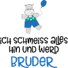 Bruder Hippo mit Ballon