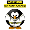Achtung - ich kann Karate!