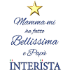 La bellissima Interista di Papà