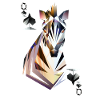 zebra queen of spades
